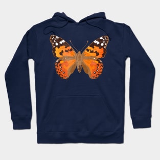 Painted Lady Butterfly Hoodie